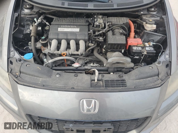 2014 Honda CR-Z with VIN JHMZF1D4XES001286, listed as a Copart auction lot 76580974 with Not Provided miles and Non Repairable. Bid and sale history available at DreamBid. Image 11.