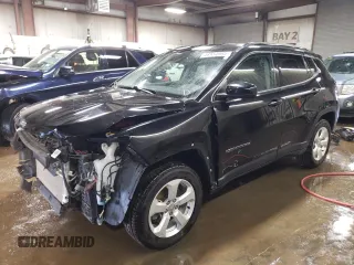 2020 Jeep Compass Latitude with VIN 3C4NJDBB3LT150278, listed as a Copart auction lot 48914905 with 65,189 mi miles and Salvage title. Bid and sale history available at DreamBid. Image 1.