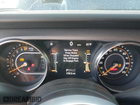 2023 Jeep Gladiator Mojave с VIN 1C6JJTEG0PL511376, выставлен на аукционе Copart как лот 52683495 с пробегом 17 813 миль миль и Списание • Salvage title. История ставок и продаж доступна на DreamBid. Изображение 9.