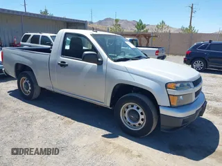 2012 Chevrolet Colorado Work Truck with VIN 1GCCSBF91C8160418, listed as a IAAI auction lot 42677652 with 84,106 mi miles and . Bid and sale history available at DreamBid. Image 1.