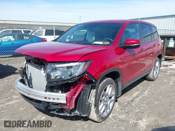 2025 Honda Passport EX-L z VIN 5FNYF8H51SB003901, wystawiony jako IAAI lot #41847738 z przebiegiem 2 882 mil mil oraz . Historia ofert i sprzedaży dostępna na DreamBid. Obrazek 18.