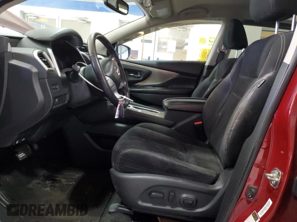 2018 Nissan Murano Platinum with VIN 5N1AZ2MGXJN169617, listed as a Copart auction lot 43350135 with 104,899 mi miles and Salvage Title. Bid and sale history available at carsss.com. Image 7.