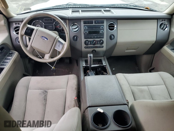 2011 Ford Expedition EL XL with VIN 1FMJK1G5XBEF43072, listed as a Copart auction lot 80767054 with 0 mi miles and Salvage Title. Bid and sale history available at carsss.com. Image 8.