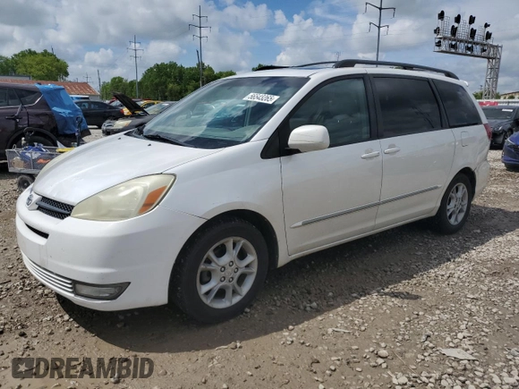 2004 Toyota Sienna XLE z VIN 5TDZA22C04S170319, wystawiony jako Copart lot #56543265 z przebiegiem 184 061 mil mil oraz Szkoda całkowita • Salvage title. Historia ofert i sprzedaży dostępna na DreamBid. Obrazek 1.