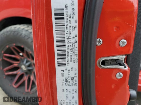 2016 Ram 1500 Express with VIN 1C6RR7KT6GS173783, listed as a Copart auction lot 46929225 with 183,450 mi miles and Salvage title. Bid and sale history available at DreamBid. Image 13.