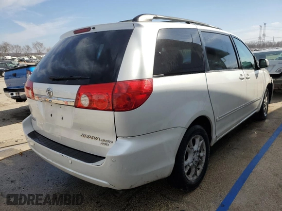 2006 Toyota Sienna XLE with VIN 5TDBA22C16S061551, listed as a Copart auction lot 48974915 with 247,430 mi miles and Salvage Title. Bid and sale history available at carsss.com. Image 3.