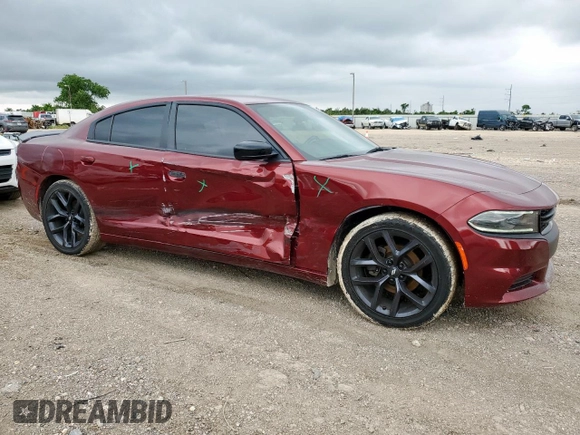 2020 Dodge Charger SXT z VIN 2C3CDXBG7LH208188, wystawiony jako Copart lot #58486685 z przebiegiem 102 615 mil mil oraz Szkoda całkowita • Salvage title. Historia ofert i sprzedaży dostępna na DreamBid. Obrazek 4.