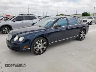 2006 Bentley Flying Spur with VIN SCBBR53W26C034950, listed as a Copart auction lot 58192825 with 45,060 mi miles and Salvage title. Bid and sale history available at DreamBid. Image 1.