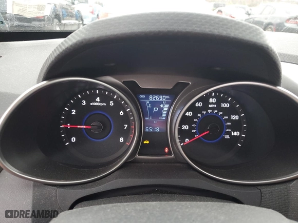 2015 Hyundai Veloster with VIN KMHTC6AD2FU229477, listed as a Copart auction lot 80378784 with 82,690 mi miles and Salvage Title. Bid and sale history available at carsss.com. Image 9.