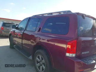 2011 Nissan Armada SV with VIN 5N1AA0ND3BN611820, listed as a IAAI auction lot 41726185 with 246,448 mi miles and . Bid and sale history available at DreamBid. Image 14.