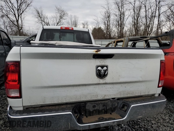2017 Ram 1500 Tradesman with VIN 3C6JR6DGXHG504641, listed as a Copart auction lot 44434515 with 159,894 mi miles and Salvage title. Bid and sale history available at DreamBid. Image 6.