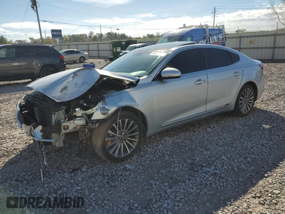 2017 Kia Cadenza Premium with VIN KNALC4J19H5060549, listed as a Copart auction lot 80995714 with 95,763 mi miles and Salvage Title. Bid and sale history available at carsss.com. Image 1.