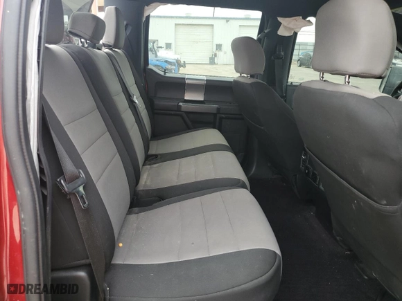2017 Ford F-150 XL with VIN 1FTEW1CG2HFB09894, listed as a Copart auction lot 43983835 with 121,140 mi miles and Salvage Title. Bid and sale history available at carsss.com. Image 10.