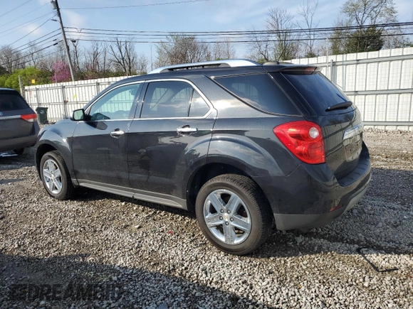 2015 Chevrolet Equinox LTZ with VIN 2GNALDEK0F6319676, listed as a Copart auction lot 52823615 with 166,455 mi miles and Clean Title. Bid and sale history available at carsss.com. Image 2.