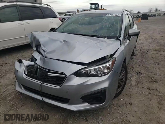 2018 Subaru Impreza Premium with VIN 4S3GTAB66J3723851, listed as a Copart auction lot 67365452 with 0 mi miles. Bid and sale history available at carsss.com. Image 11.