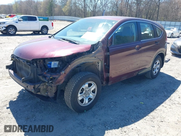 2014 Honda CR-V LX with VIN 5J6RM3H31EL034315, listed as a IAAI auction lot 41842767 with 150,000 mi miles. Bid and sale history available at carsss.com. Image 2.