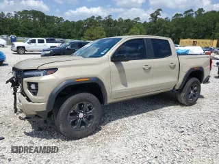 2024 GMC Canyon 4WD Elevation с VIN 1GTP6BEK9R1115920, выставлен на аукционе Copart как лот 56299055 с пробегом 27 041 миль миль и Чистый • Clean title. История ставок и продаж доступна на DreamBid. Изображение 1.