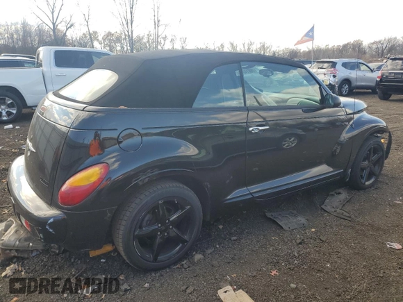 2005 Chrysler PT Cruiser GT with VIN 3C3AY75S45T289706, listed as a Copart auction lot 78814044 with 221,391 mi miles and Salvage Title. Bid and sale history available at carsss.com. Image 3.