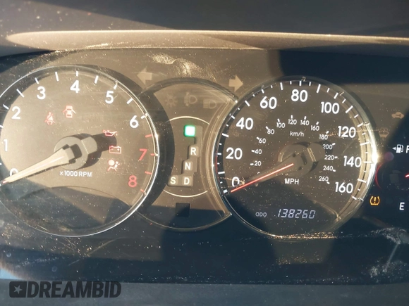 2008 Toyota Avalon XL with VIN 4T1BK36B38U272121, listed as a IAAI auction lot 41200326 with 138,260 mi miles. Bid and sale history available at carsss.com. Image 7.