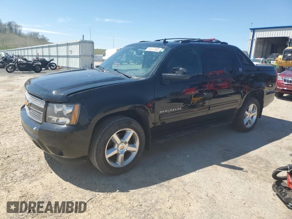 2013 Chevrolet Avalanche LS with VIN 3GNTKEE77DG352947, listed as a Copart auction lot 54572305 with 120,015 mi miles and Clean title. Bid and sale history available at DreamBid. Image 1.