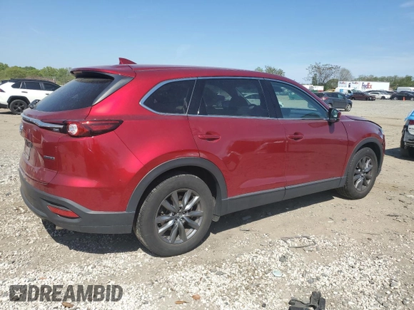 2022 Mazda CX-9 Touring with VIN JM3TCBCY7N0604970, listed as a Copart auction lot 54268855 with 63,700 mi miles and Salvage title. Bid and sale history available at DreamBid. Image 3.