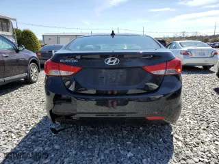 2012 Hyundai Elantra GLS PZEV with VIN 5NPDH4AE5CH129791, listed as a Copart auction lot 53077695 with 143,711 mi miles and Clean Title. Bid and sale history available at carsss.com. Image 6.