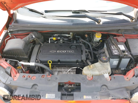 2012 Chevrolet Sonic LT with VIN 1G1JC6SH9C4128132, listed as a IAAI auction lot 42632261 with 160,029 mi miles and . Bid and sale history available at DreamBid. Image 10.