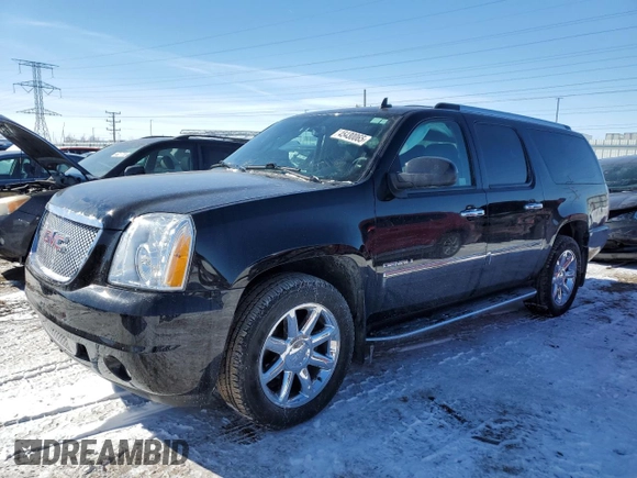2012 GMC Yukon XL Denali with VIN 1GKS2MEF5CR140556, listed as a Copart auction lot 45430065 with 87,061 mi miles and Salvage Title. Bid and sale history available at carsss.com. Image 1.