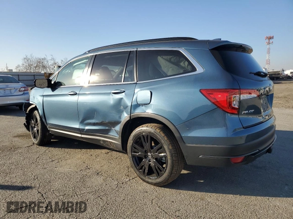 2021 Honda Pilot Special Edition with VIN 5FNYF6H2XMB087813, listed as a Copart auction lot 42349765 with 31,189 mi miles and Salvage Title. Bid and sale history available at DreamBid. Image 2.