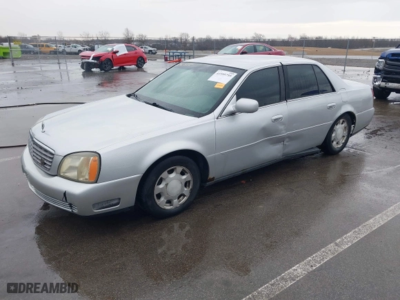 2001 Cadillac DeVille with VIN 1G6KD54Y61U205765, listed as a IAAI auction lot 41595755 with 0 mi miles. Bid and sale history available at carsss.com. Image 16.