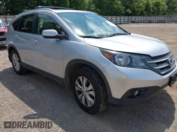 2013 Honda CR-V EX-L with VIN 2HKRM4H79DH640074, listed as a IAAI auction lot 42503002 with 86,309 mi miles and . Bid and sale history available at DreamBid. Image 1.