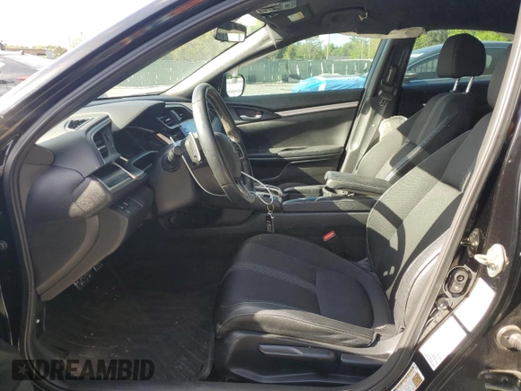 2019 Honda Civic Sport with VIN 2HGFC2F83KH596294, listed as a Copart auction lot 51658795 with 92,145 mi miles and Salvage title. Bid and sale history available at DreamBid. Image 7.