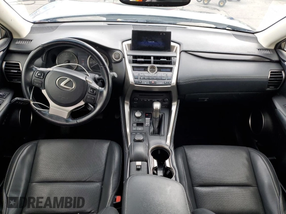 2015 Lexus NX 200t with VIN JTJBARBZ7F2010296, listed as a Copart auction lot 53745455 with 108,862 mi miles and Salvage Title. Bid and sale history available at carsss.com. Image 8.