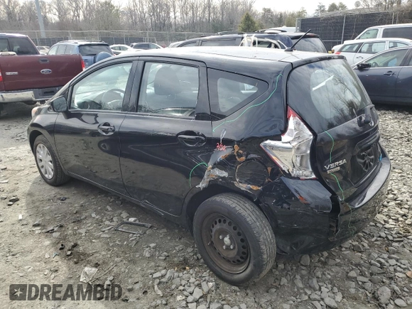 2015 Nissan Note SV with VIN 3N1CE2CP7FL424616, listed as a Copart auction lot 44236375 with 66,932 mi miles and Salvage Title. Bid and sale history available at DreamBid. Image 2.