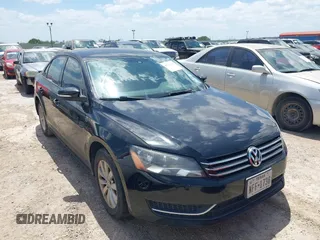 2014 Volkswagen Passat Wolfsburg Edition with VIN 1VWAS7A31EC065359, listed as a IAAI auction lot 42536263 with 97,106 mi miles and . Bid and sale history available at DreamBid. Image 1.