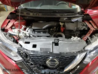 2021 Nissan Rogue Sport S with VIN JN1BJ1AV5MW319065, listed as a Copart auction lot 51958915 with 53,810 mi miles and Salvage Title. Bid and sale history available at carsss.com. Image 12.