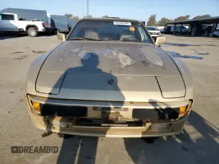 1984 Porsche 944 with VIN WP0AA0946EN456540, listed as a Copart auction lot 85208444 with 84,468 mi miles and Clean Title. Bid and sale history available at DreamBid. Image 5.
