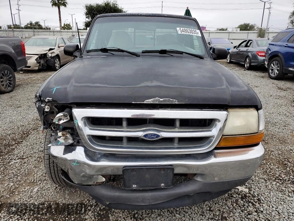 2000 Ford Ranger XL with VIN 1FTYR14V1YTA91858, listed as a Copart auction lot 54863035 with 244,120 mi miles and Salvage Title. Bid and sale history available at DreamBid. Image 5.