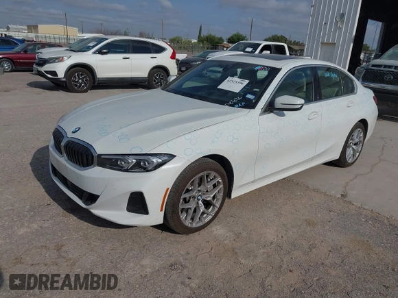 2025 BMW 3 Series 330i with VIN 3MW69CW09S8F10863, listed as a IAAI auction lot 42525396 with 13,155 mi miles and . Bid and sale history available at DreamBid. Image 2.
