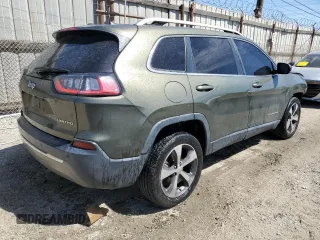 2019 Jeep Cherokee Limited with VIN 1C4PJLDB5KD357078, listed as a Copart auction lot 52715155 with 107,912 mi miles and Salvage title. Bid and sale history available at DreamBid. Image 3.
