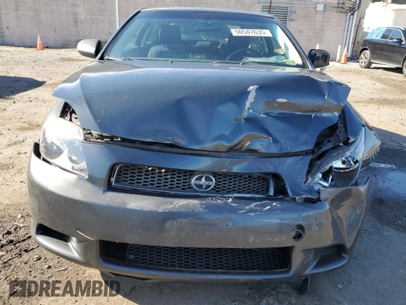 2007 Scion tC Spec with VIN JTKDE177670186674, listed as a Copart auction lot 50547635 with 264,867 mi miles and Salvage Title. Bid and sale history available at carsss.com. Image 5.
