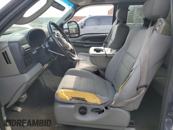 2006 Ford F-250 XL with VIN 1FTSX20566EC87075, listed as a Copart auction lot 49075415 with 223,097 mi miles and Salvage title. Bid and sale history available at DreamBid. Image 7.