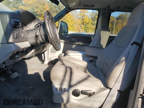 2005 Ford F-250 XL with VIN 1FTSW21565EA71954, listed as a Copart auction lot 76708144 with 229,182 mi miles and Salvage title. Bid and sale history available at DreamBid. Image 7.