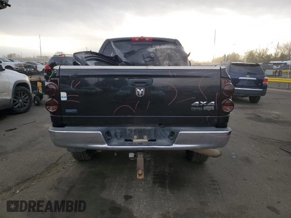 2009 Dodge Ram 2500 Laramie with VIN 3D7KS28L19G532529, listed as a Copart auction lot 49298255 with 156,833 mi miles and Salvage Title. Bid and sale history available at carsss.com. Image 6.