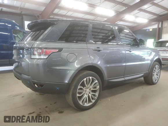 2016 Land Rover Range Rover Sport Dynamic with VIN SALWR2EF7GA584127, listed as a Copart auction lot 58543415 with 95,542 mi miles and Salvage title. Bid and sale history available at DreamBid. Image 3.