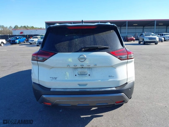 2023 Nissan Rogue SL with VIN JN8BT3CA4PW425481, listed as a IAAI auction lot 41654287 with 33061 miles. Bid and sale history available at carsss.com. Image 17.