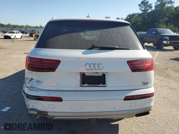 2017 Audi Q7 Prestige with VIN WA1VAAF74HD040786, listed as a Copart auction lot 54548385 with 111,233 mi miles and Salvage title. Bid and sale history available at DreamBid. Image 6.