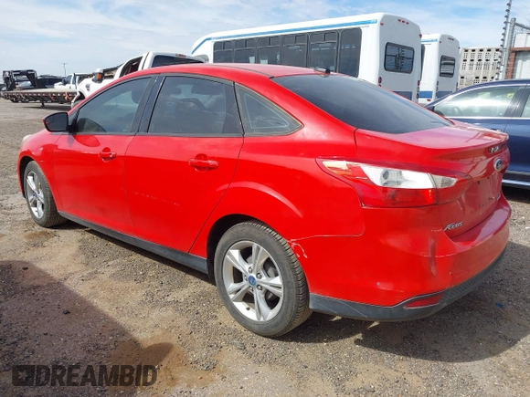 2013 Ford Focus SE with VIN 1FADP3F22DL262796, listed as a IAAI auction lot 42053634 with 72,500 mi miles and . Bid and sale history available at DreamBid. Image 3.