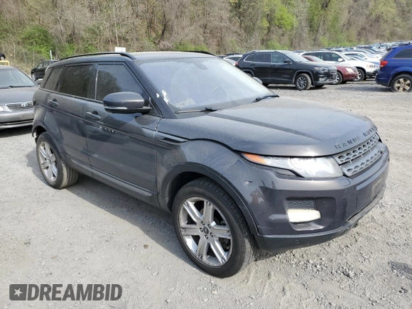 2013 Land Rover Range Rover Evoque Pure Premium with VIN SALVR2BG1DH738505, listed as a Copart auction lot 54314405 with 144,720 mi miles and Non repairable. Bid and sale history available at DreamBid. Image 4.