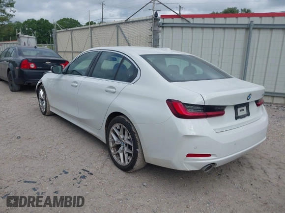 2025 BMW 3 Series 330i with VIN 3MW69CW01S8F08976, listed as a IAAI auction lot 41926214 with 12,103 mi miles and . Bid and sale history available at carsss.com. Image 3.